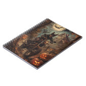Carnet Kelpie Australien à moto Halloween (Côté gauche)