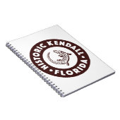 Carnet Kendall Florida Circle - Brown (Côté Droit)