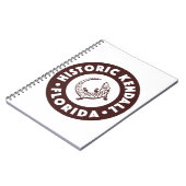 Carnet Kendall Florida Circle - Brown (Côté gauche)