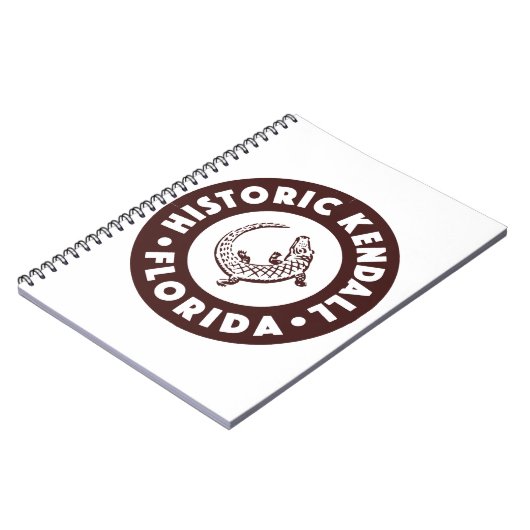 Carnet Kendall Florida Circle - Brown (Côté gauche)