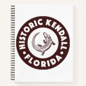 Carnet Kendall Florida Circle - Brown (Devant)