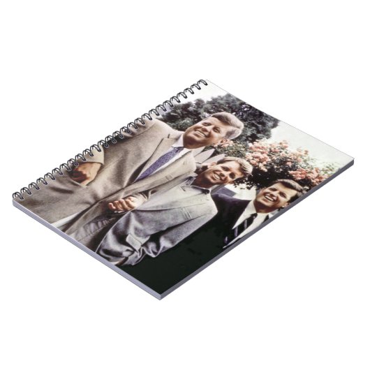 Carnet Kennedy Brothers, président John, Robert & Ted (Côté gauche)