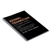 Carnet Kennel Technicien Définition Kennel Tech homme cad (Côté Droit)