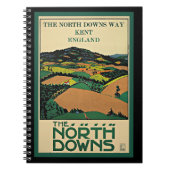Carnet Kent, Angleterre, North Downs, (Devant)