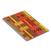 Carnet kente african print (Côté Droit)