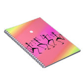 Carnet Kenya, African Art, Rainbow Party (Côté Droit)