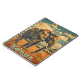 Carnet Kenya Elephant Vintage (Côté gauche)