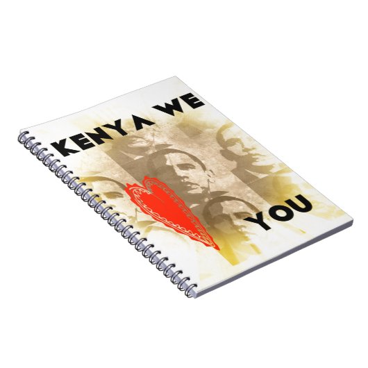 Carnet Kenya Nous Vous Aimons (Côté Droit)