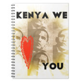 Carnet Kenya Nous Vous Aimons (Devant)