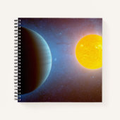 Carnet Kepler-10 Star System. (Devant)