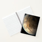 Carnet Kepler-186f Orbitant Une Étoile Éloignée. (Intérieur)