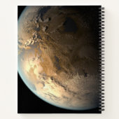 Carnet Kepler-186f Orbitant Une Étoile Éloignée. (Dos)