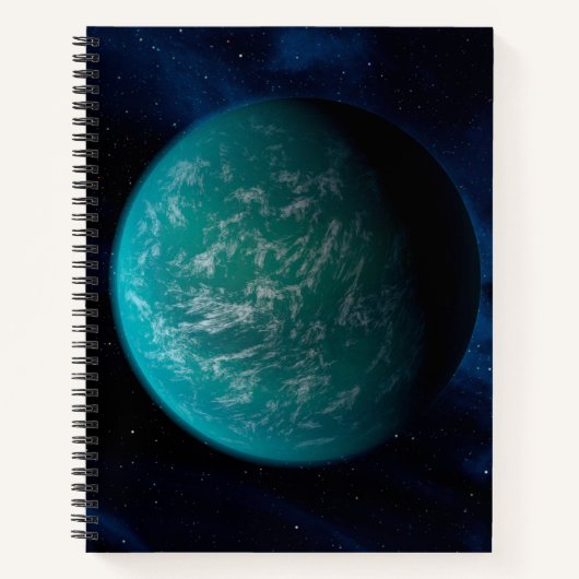 Carnet Kepler 22b, Une planète extra-solaire. (Devant)