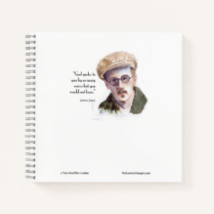 Carnet Kerr/London James Joyce & Citation "Dieu a parlé"