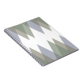 Carnet Khaki triangles (Côté Droit)