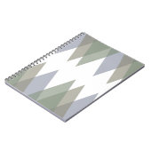 Carnet Khaki triangles (Côté gauche)