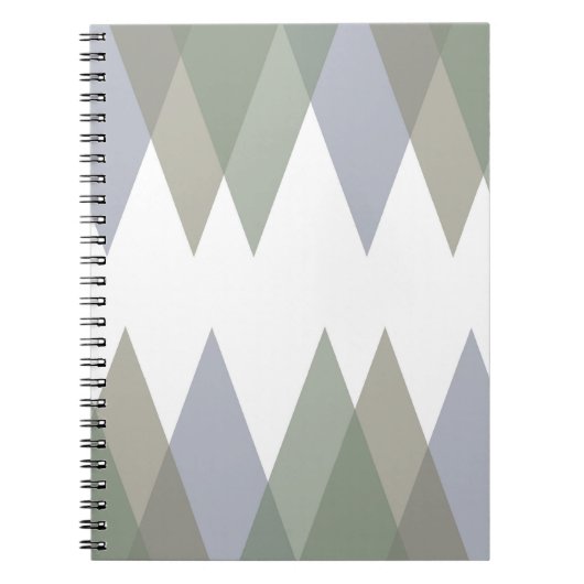 Carnet Khaki triangles (Devant)