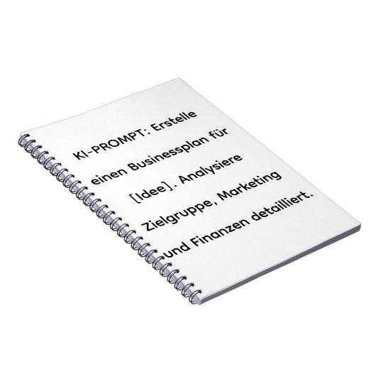 Carnet ​KI-Software-Tool: Businessplan-Generator 2026 (Côté Droit)