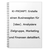 Carnet ​KI-Software-Tool: Businessplan-Generator 2026 (Devant)