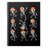 Carnet Kids Dancing Skeleton Halloween (Devant)