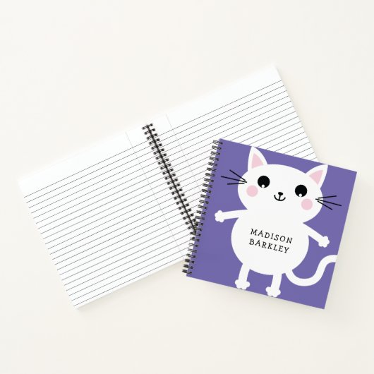 Carnet Kids Kitty Chat Cute (Intérieur)