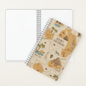 Carnet Kid's Personalized Safari Map ID1269 (À l'intérieur)