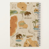 Carnet Kid's Personalized Safari Map ID1269 (Verso)