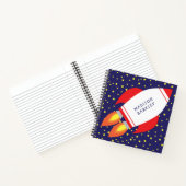 Carnet Kids Rocket Navire Espace Extérieur Cute (Intérieur)