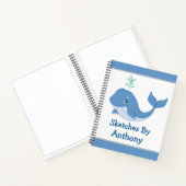 Carnet Kids Whale Custom Sketch (Intérieur)