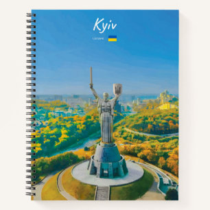 Carnet Kiev, Ukraine - Monument de la mère Ukraine Spiral