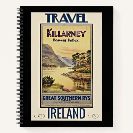Carnet Killarney, le réflexe du ciel, (Devant)