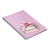 Carnet Kindergarten Teacher Pink Custom (Côté Droit)