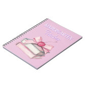 Carnet Kindergarten Teacher Pink Custom (Côté gauche)