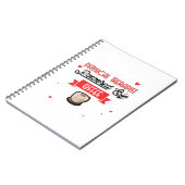 Carnet Kinésithérapeute alimenté par le café (Côté gauche)