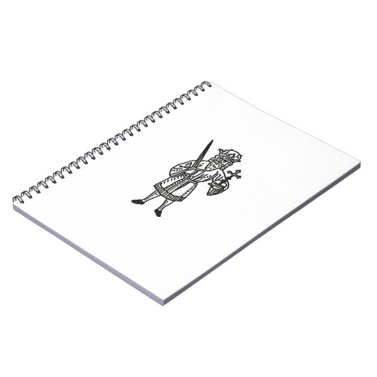 Carnet King Priest Cross Tattoo Vintage (Côté gauche)