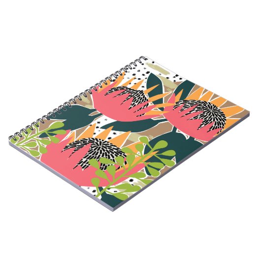 Carnet King Protea I (Côté gauche)