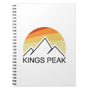Carnet Kings Peak Utah Retro