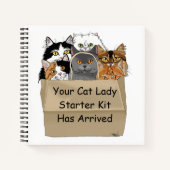 Carnet Kit d'entrée Lady Cat (Devant)