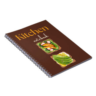 Carnet Kitchen Notebook for Recipes, Notes and Meal Plann