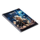 Carnet Kitsune Céleste – Gardien des Quatre Queues. (Côté Droit)