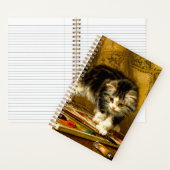 Carnet Kitten avec peinture et brosses (À l'intérieur)