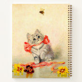 Carnet Kitten avec ruban rouge (Dos)