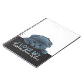 Carnet Kitten bleu russe (Côté gauche)