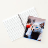 Carnet Kitten Blue Oyed adorable chat mignon (Intérieur)