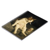 Carnet Kitten Cigarette Mème Drôle de Chat qui Fume Génér (Côté gauche)