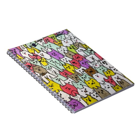 Carnet Kitten coloré (Côté Droit)