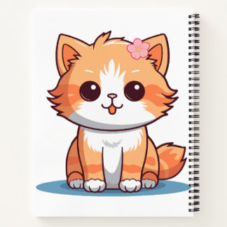 Carnet Kitten Notebook Gift – Kitten Aesthetic Design