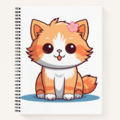 Carnet Kitten Notebook Gift – Kitten Aesthetic Design (Devant)