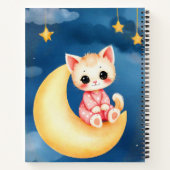 Carnet Kitten Sitting on the Moon (Dos)