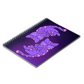 Carnet Kittens de gemini violet (Côté gauche)